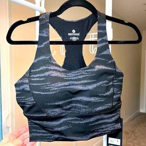 NWT 90 Degrees racerback sports bra size L